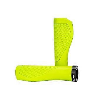 Puños ergonómicos antideslizantes de goma y aluminio para manillar de bicicleta de carretera, montaña y BMX.