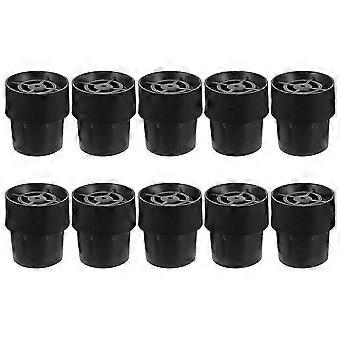 GHJK-10Pcs Professional Trampoline Leg Caps Anti-skid Trampoline Leg Covers Latex Trampoline Replacements