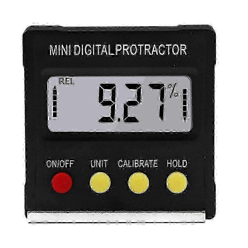 Digital Display Mini Protractor Inclinometer Goniometer Angle Meter 1pc