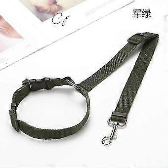 2 Pack Adjustable Car Dog Seat Belts - Headrest Restraint Safety Leads for Pets
