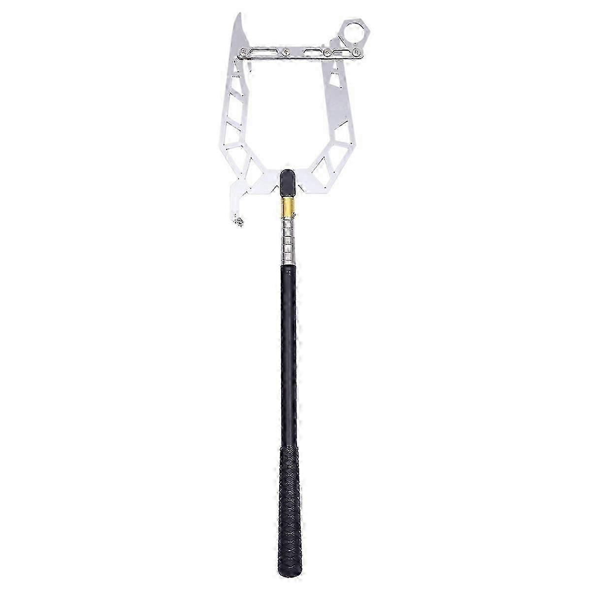 Long distance threader for boat dock with telescoping hook