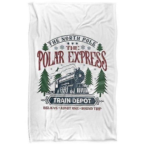 The Polar Express Train Depot Blanket