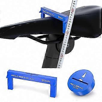 RISK Road Bike Saddle Height Measurement Tool compatible with Bicycle Seat Distance and Front Cushion Fit