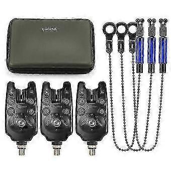 Fishing bite alarms chain alert swinger set digital fishing alarm kit led alarm indicator alert fishing swinger fishing tackle Zekai