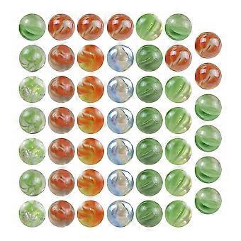 Colorful Glass Ball Toy for Kids Playing 100Pcs Assorted Glass Marbles