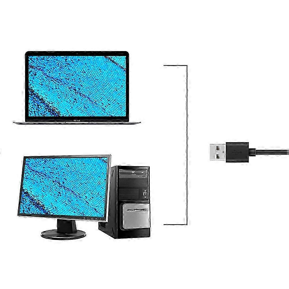 LED-Enhanced Portable USB Microscope