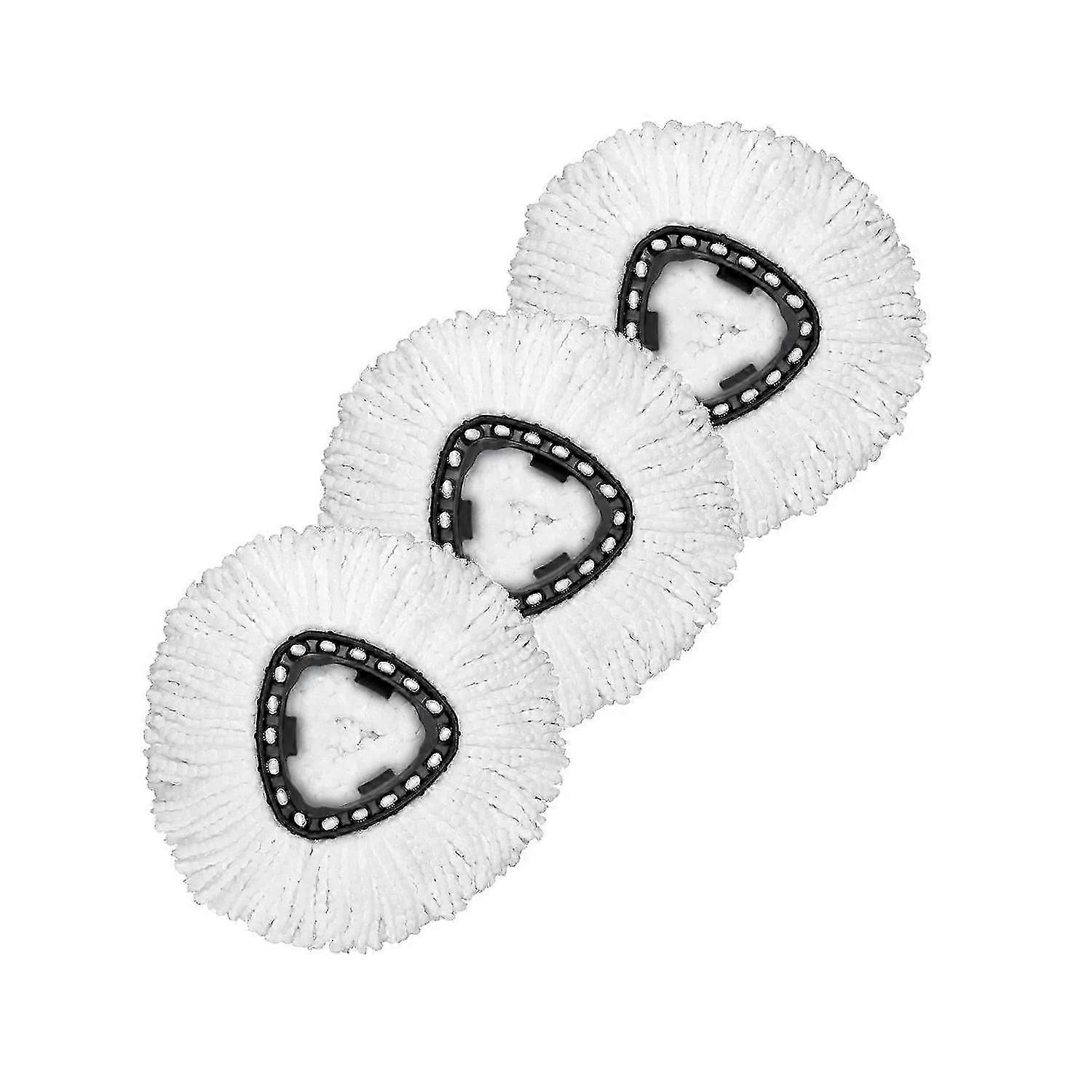 Spin Mop Replacement Heads Microfiber Easy Wash Refill Deep Clean