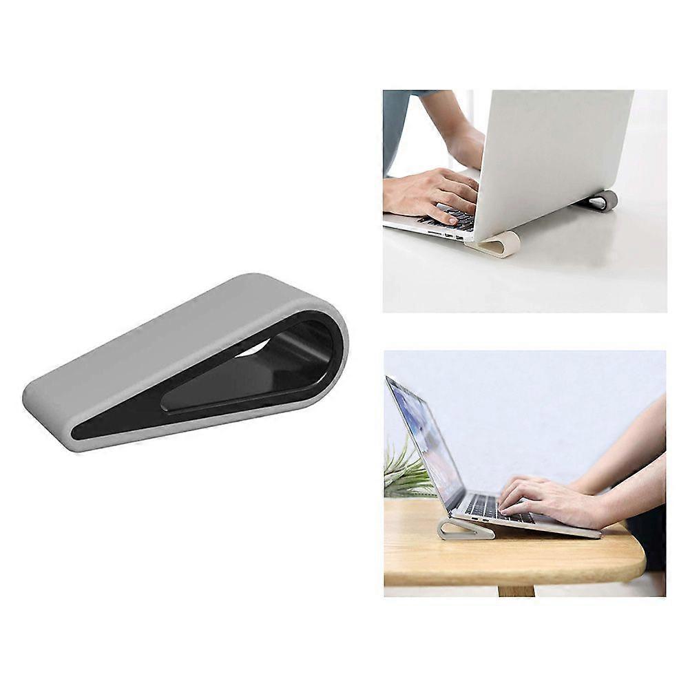 Stable Adjustable Rubber Wedge Stand for Laptop Ventilation