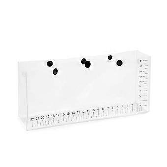 Clear Fish Weigh Bag Container Folding Live Observation Quick Snapping Closure Outdoor Lure Fishing