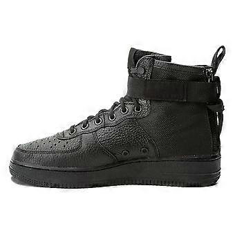 Nike Sf Air Force 1 Mid Triple Black 917753-005