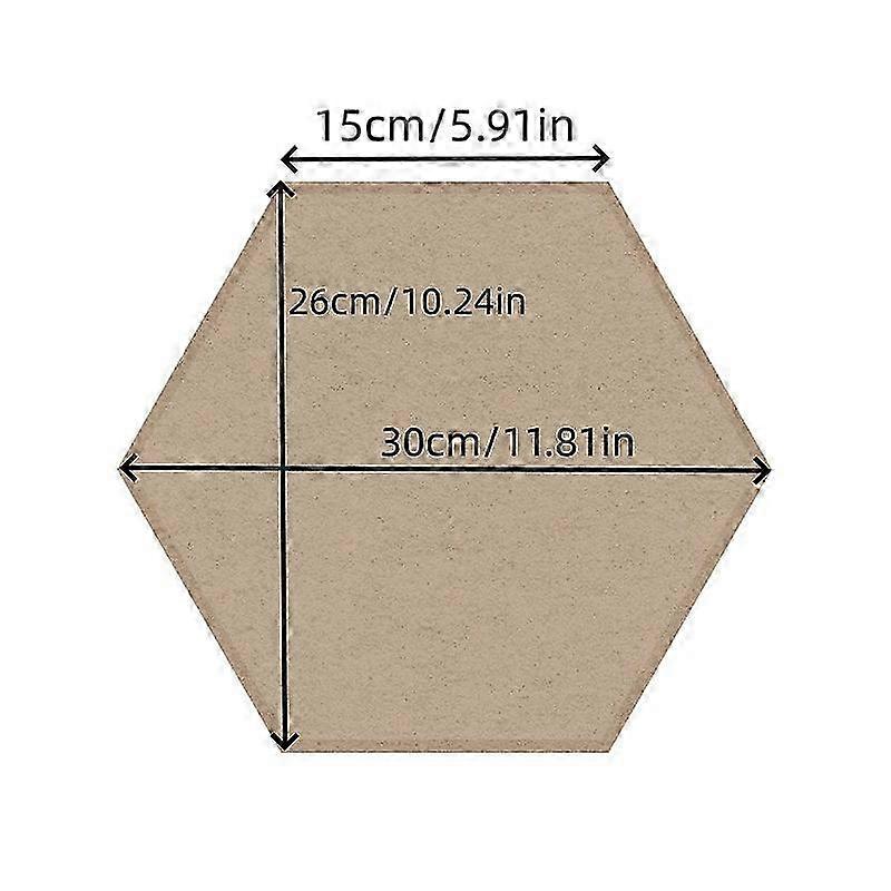 6Pcs Studio Grade Hexagon Acoustic Panels