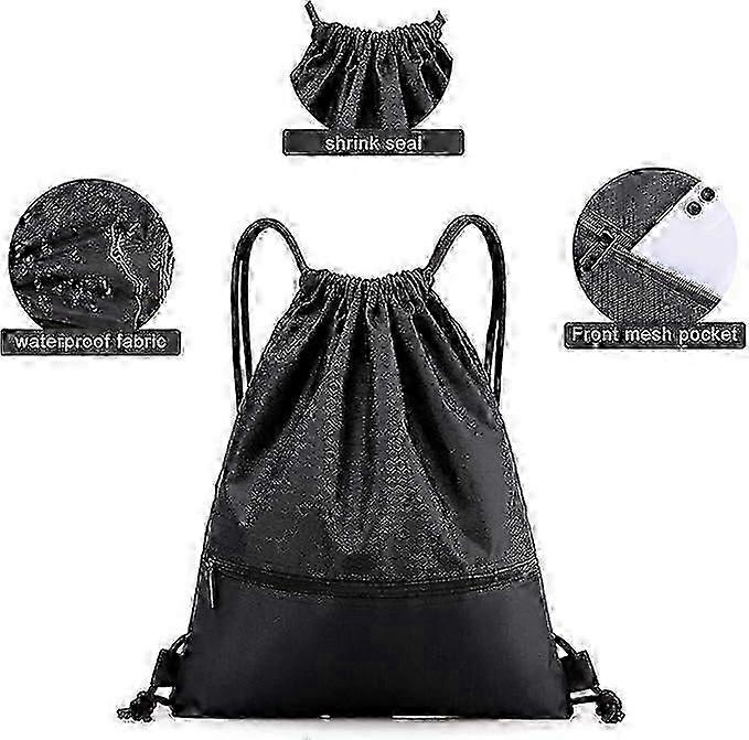 Drawstring Backpack Waterproof Large Size