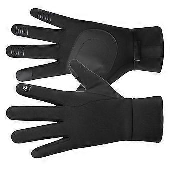 Outdoor-Fahrradhandschuhe mit rutschfester Funktion, 3 Paar schwarze Fahrradhandschuhe