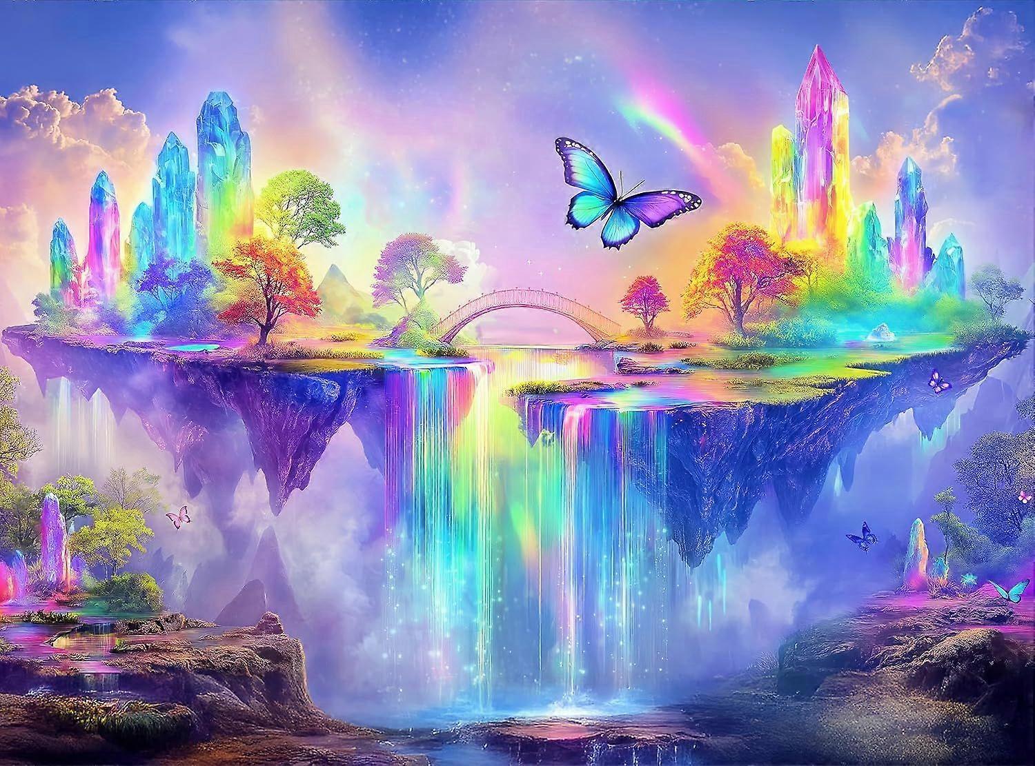 Fantasy Butterfly Rainbow Brain-Teasing Puzzles JI-613