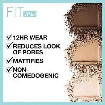 Maybelline Fit Me Matte Poreless Pressed Face Powder Makeup Mocha 0.29 Oz