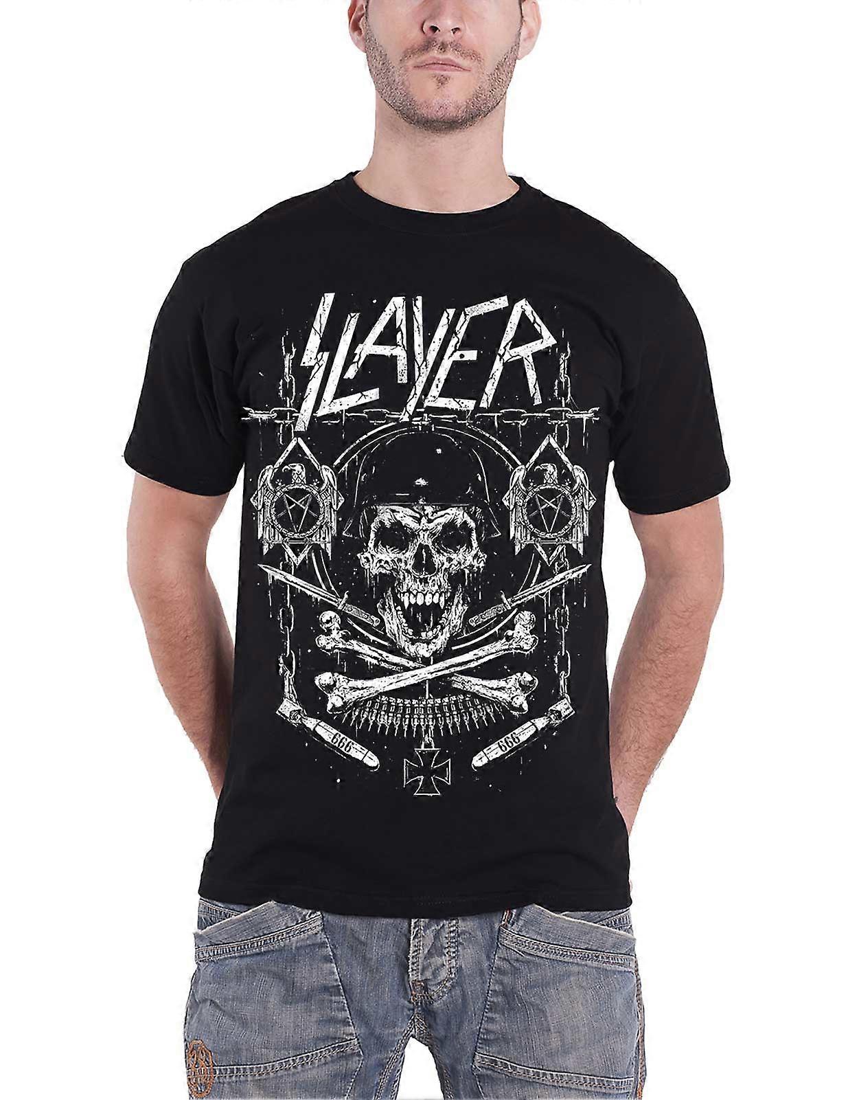 Camiseta Slayer Skull and Bones