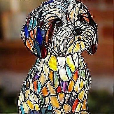 USB Maltese Dog Table Lamp