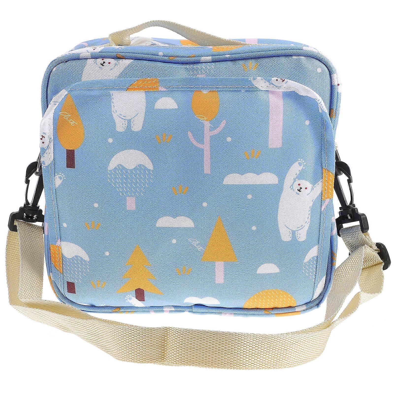 Diaper Bag Tote with Adjustable Strap for Storage