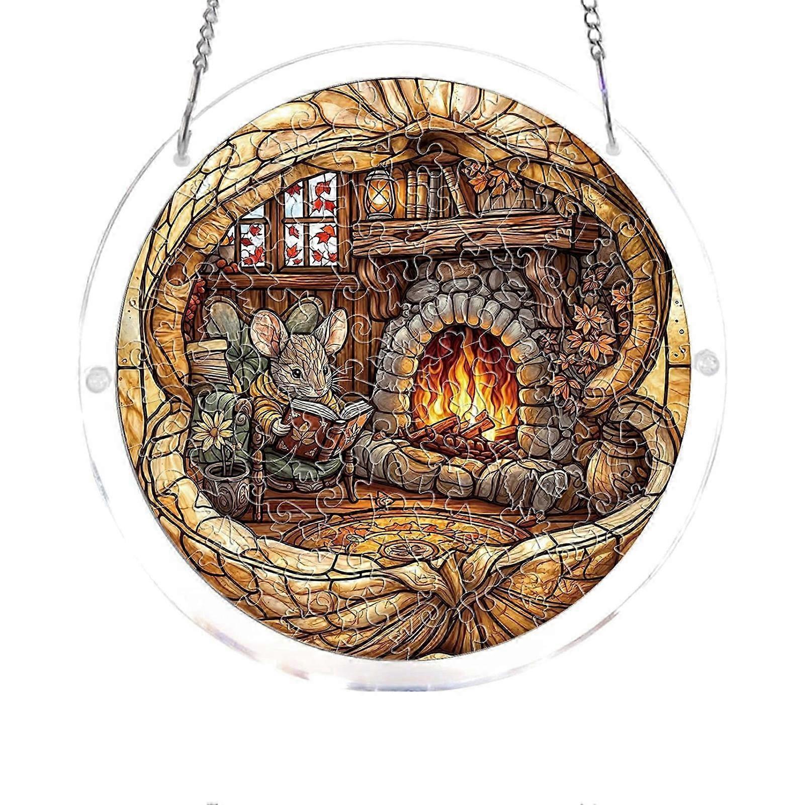 Sun Catcher Puzzle 19cm Acrylic