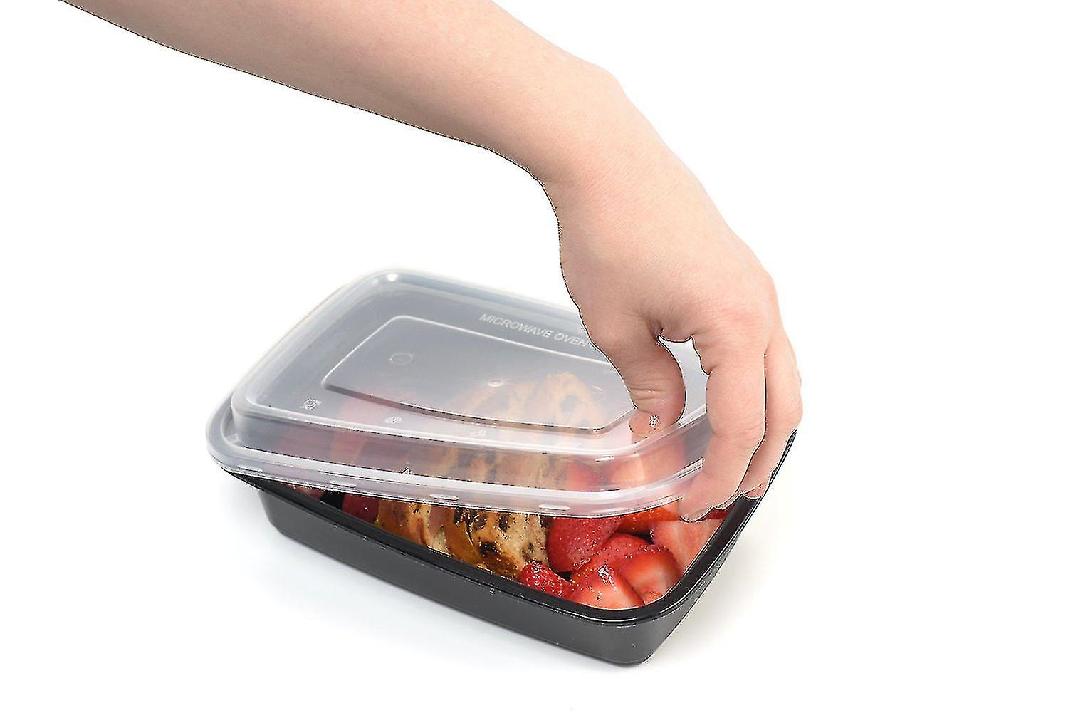 Kabalo 10 Pack Premium Stackable Microwave Re-usable Lunchbox Food Container Meal Boxes