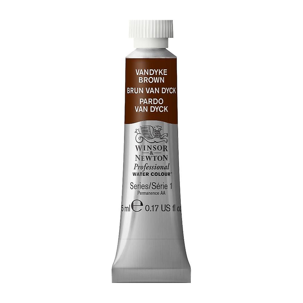 Winsor & Newton专业水彩5ml,676 Vandyke Brown S1