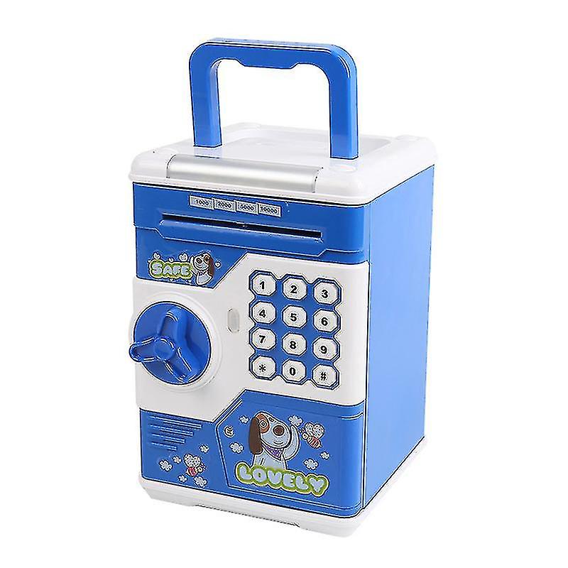 Savings Piggy Bank For Kids Children With Automatic Money Coiling Function And Personal Password Set