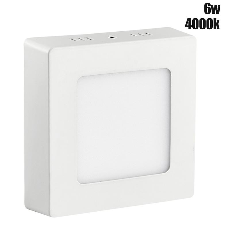 LED Panel Light Ceiling Down Lamp 6/12/18/24W Square Surface Mount Lights