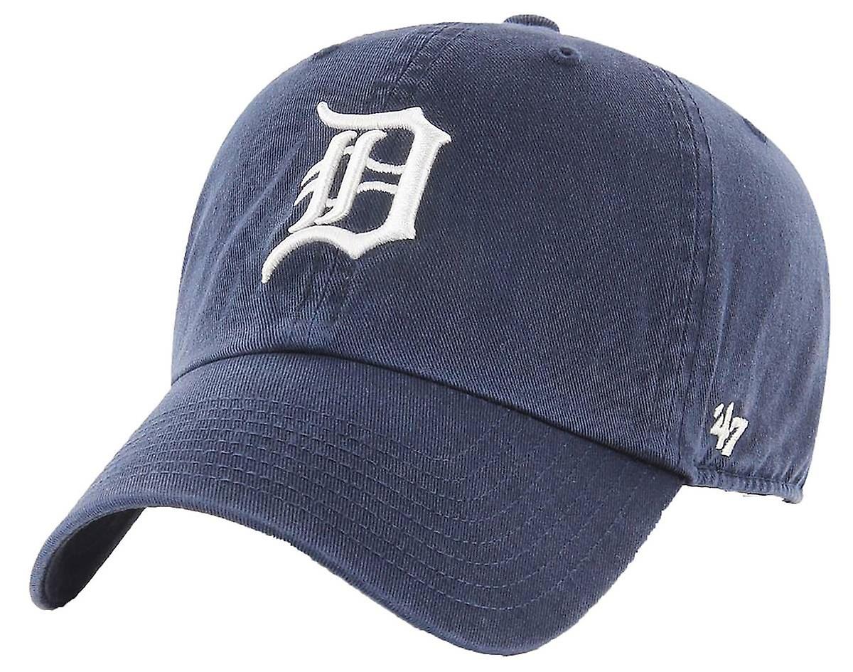 47 Brand Clean Up MLB Detroit Tigers Cap - Navy/White
