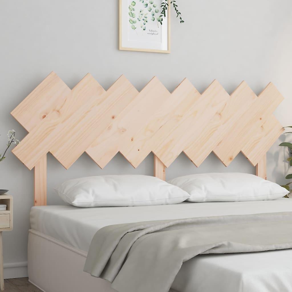 Headboard 159.5x3x80.5 cm solid pine wood