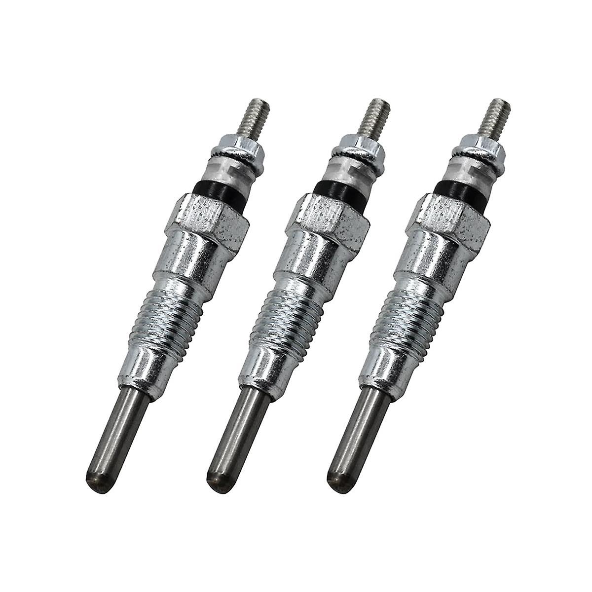 3PCS 15951-65510 1595165510 15951-65512 Engine Heater Glow Plugs 10mm for Engine D650 D750 D850 D95