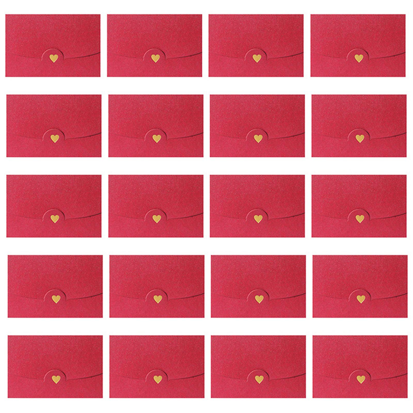 20PCS Large Envelopes Solid Color Envelopes Glitter Envelopes for Wedding Party