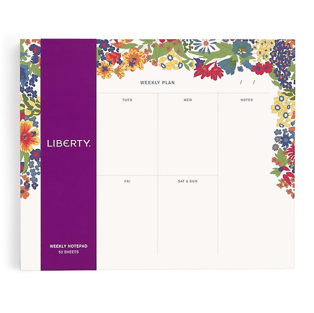 Liberty Margaret Annie Weekly Notepad - Galison