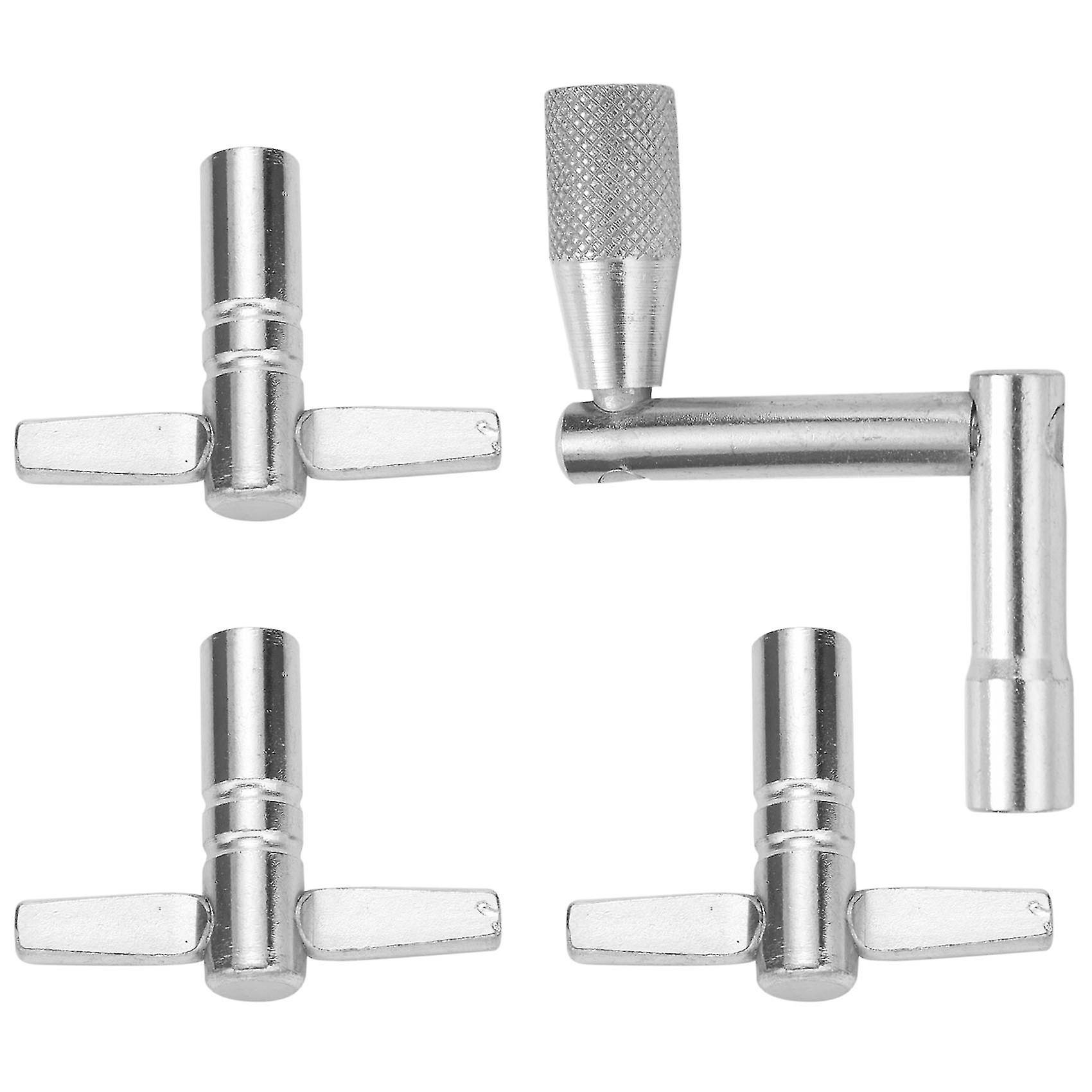 Drum Key 3-pack With Continuous Motion Speed Key Universal Drum Tuning Key