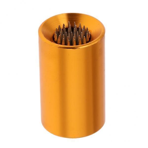 3x2-In-1 Billiard Pool Cue Tip Repair Tool Shaper Scuffer Tip Accessory Gold