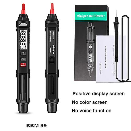 Kkm100-eng Intelligent Multimeter Pen Digital Meter Dc Ac Voltage Line Test Non Contact Sensor Voice Broadcast Function