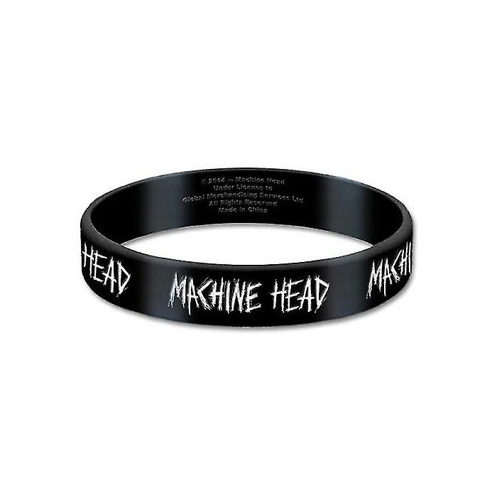 Machine Head Logo Silicone Wristband