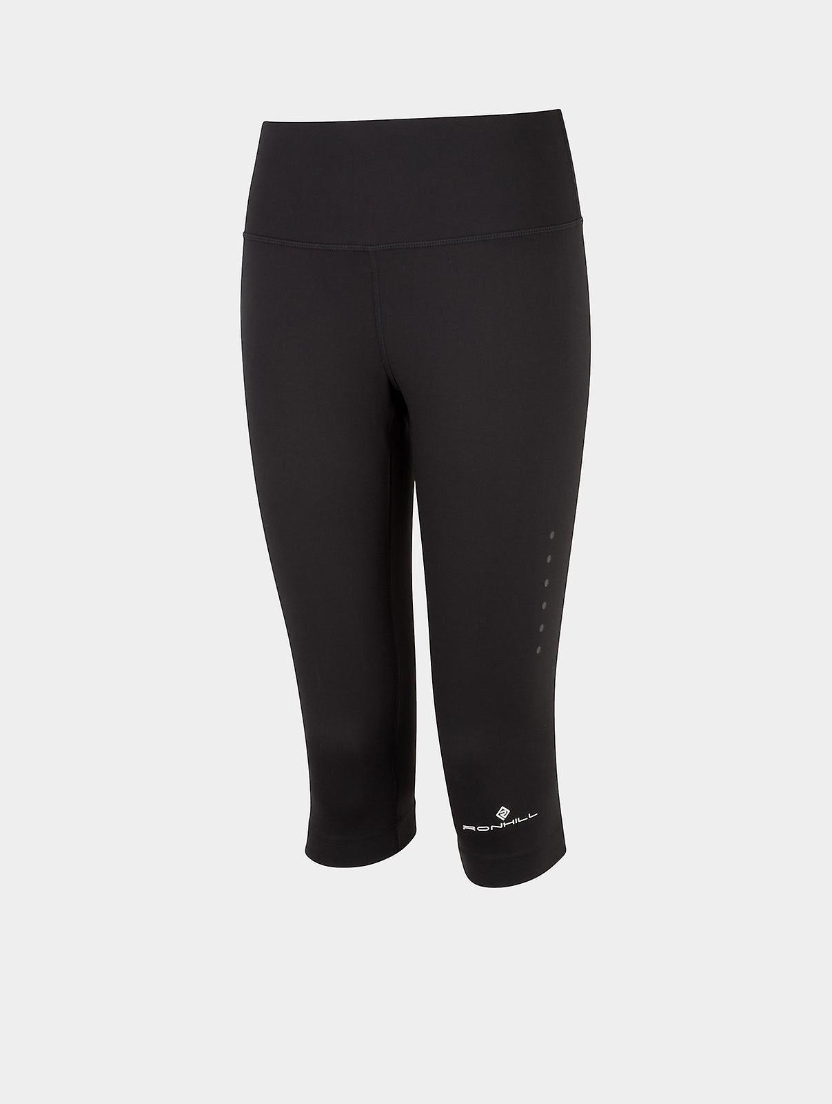 Ronhill Womens Core Running Capri 3/4 Gym Leggings Skin Fit/Stretchy