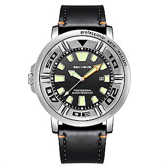 Multi Functional Men's Quartz Watch Luminous Waterproof With Calendar Watch