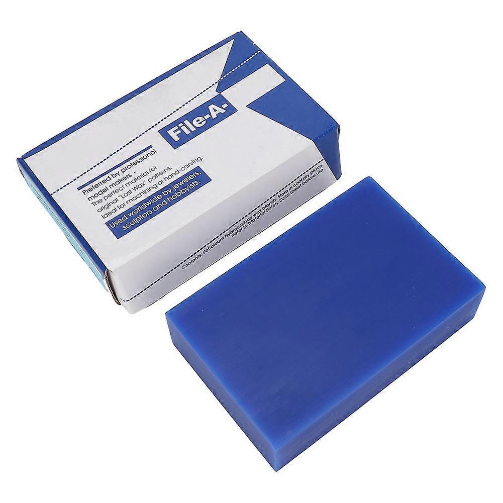 Blue Wax Block for Jewelry Making Carving Tool Professional Accessory (1pc)