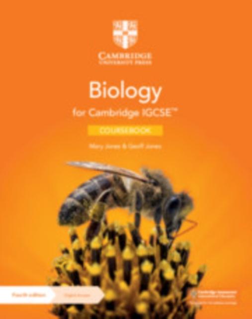 Cambridge Igcse Biology Coursebook With Digital Access 2 Years by Geoff Jones Paperback Book