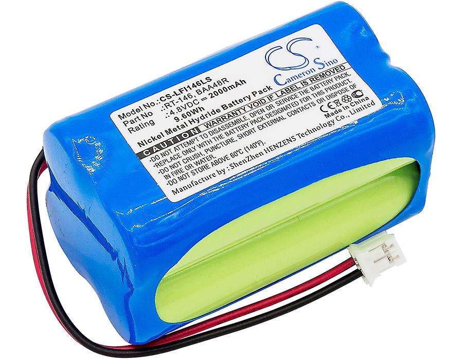 Battery for LFI Daybrite Emergi-Lite BAA48R Light Alarms Lights BL93NC487 RT-146