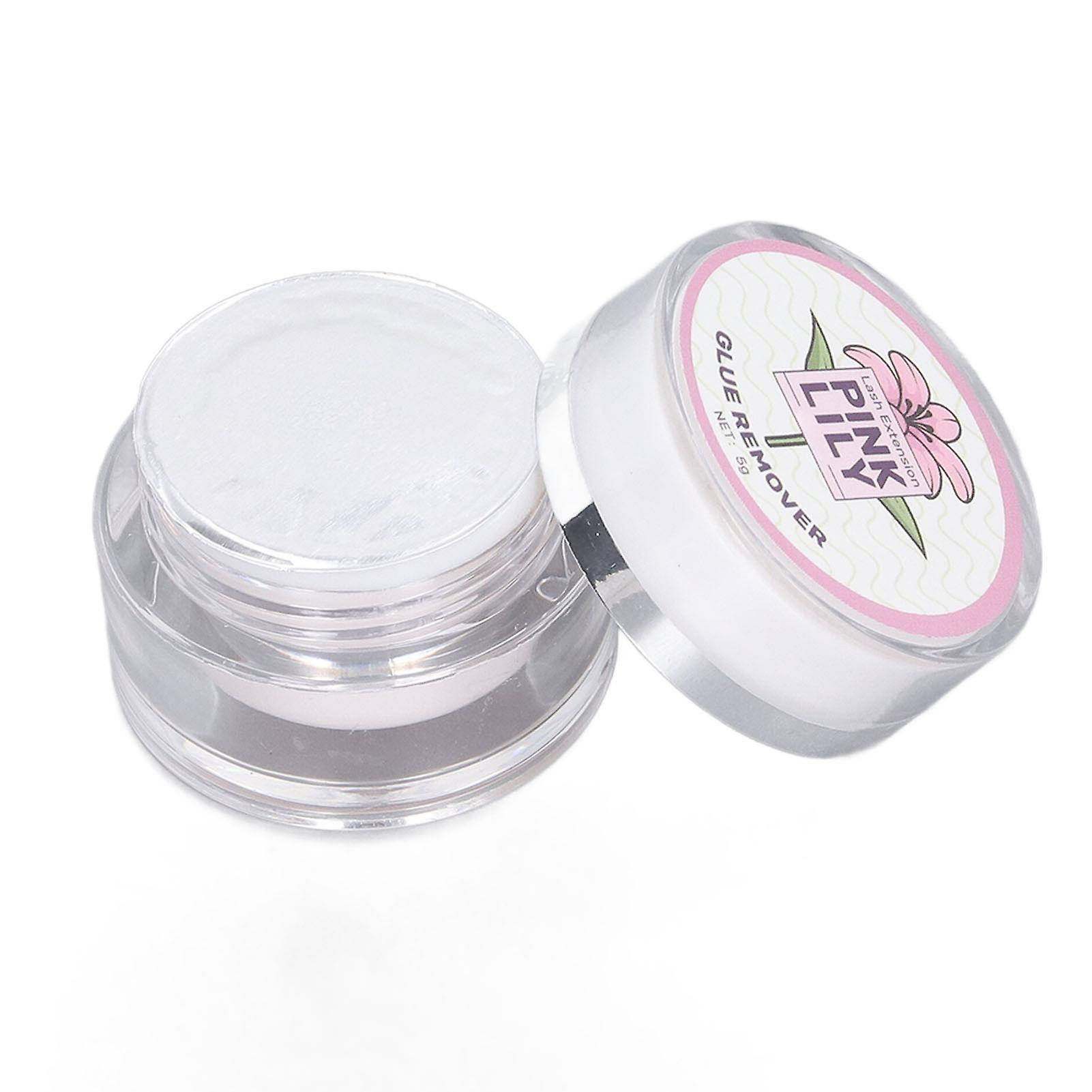 5g Eyelash Remover Cream Fast False Eyelash Removing Cream for Lash Extension Salon Pink