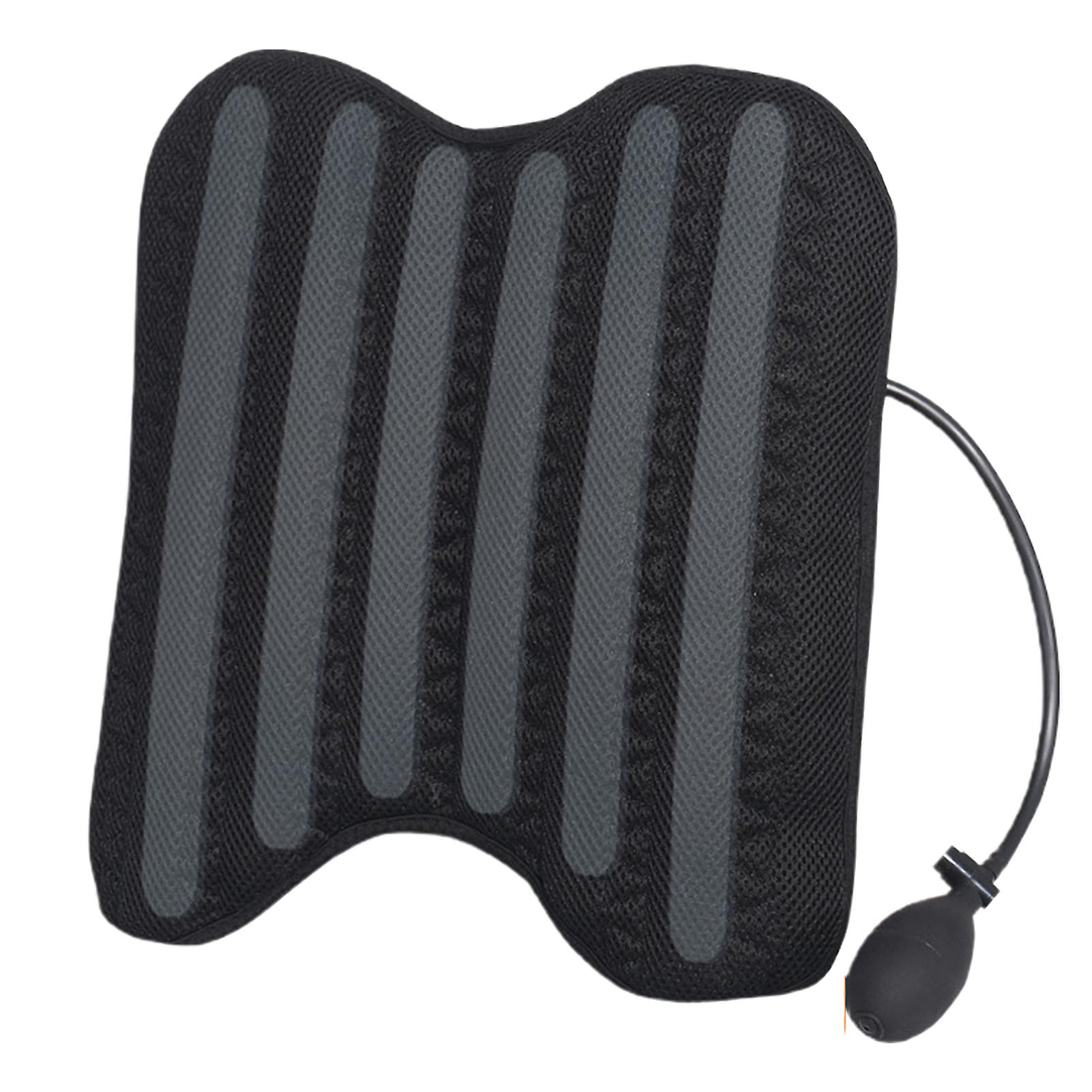 Inflatable Lumbar Support Cushions 3D Support Adjustable Low Back Cushion Universal for Office Car