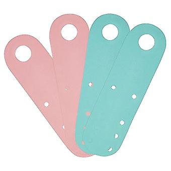 4pcs Roller Skate Toe Guards Skates Toe Protectors Roller Skate Toe Guard Protectors For Roller Skate (pink, Green)
