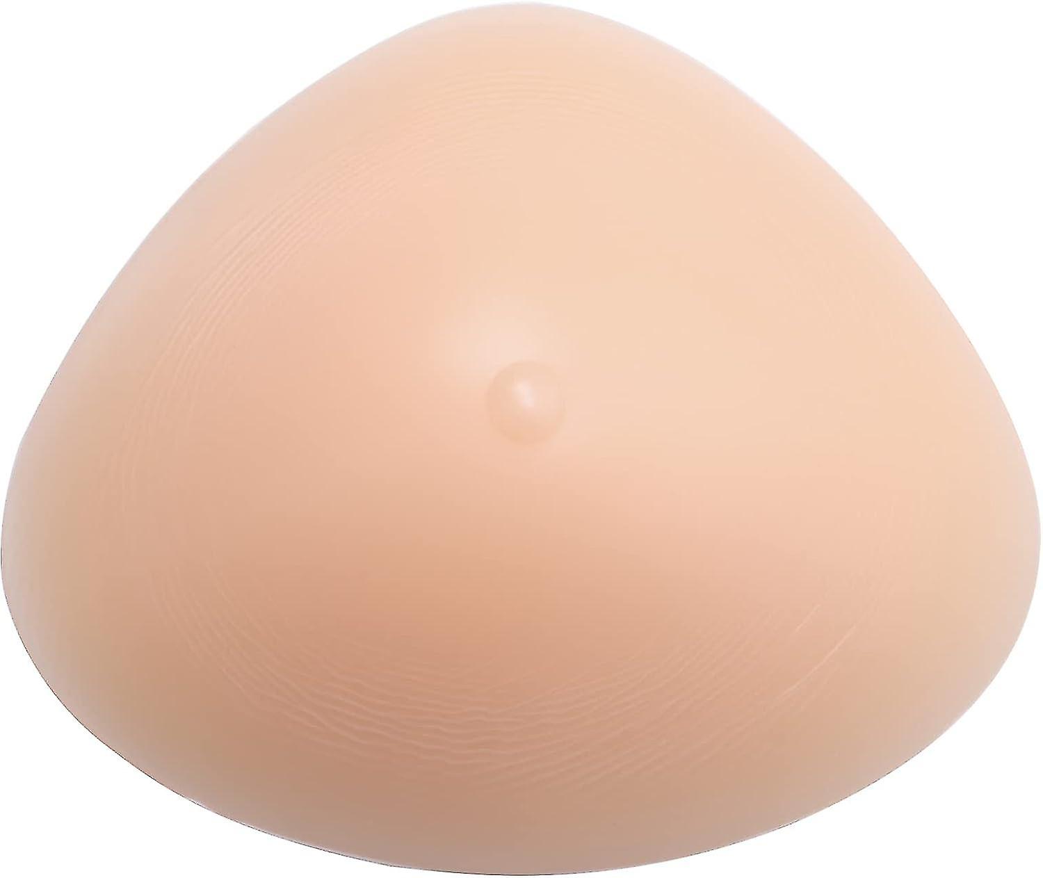 Silicone Breast Form Enhancer Mastectomy Prosthesis Triangle Bra Pad (1 Piece)