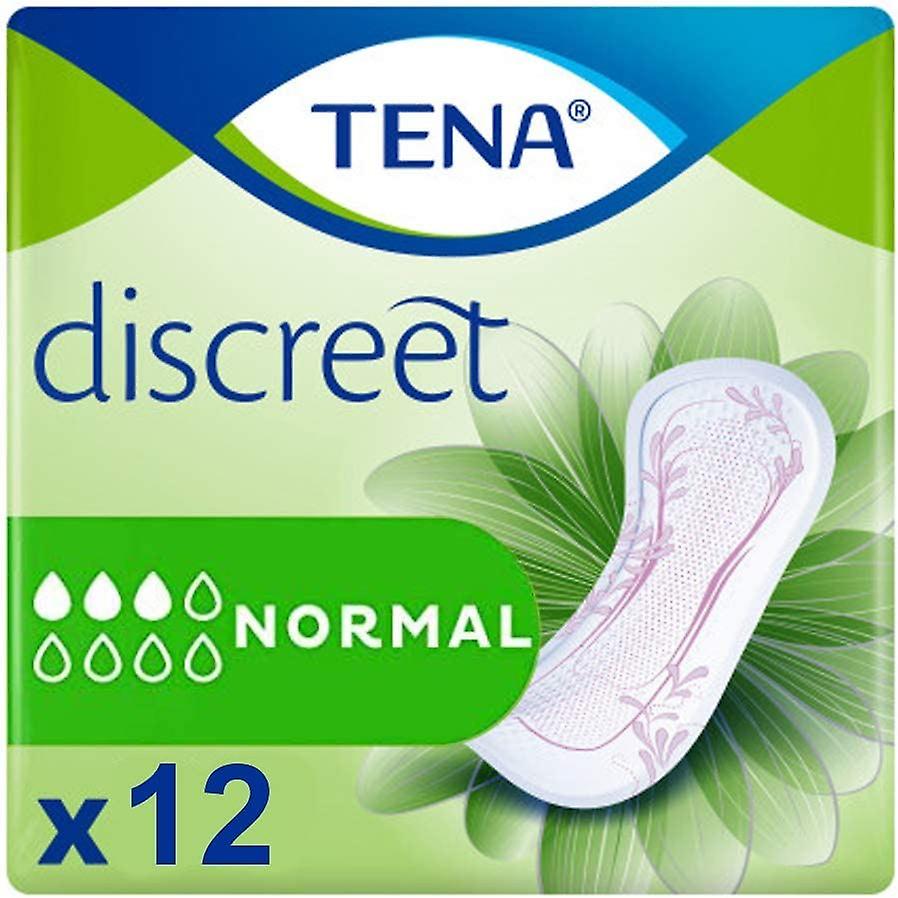 Tena Lady 谨慎失禁垫 正常三重保护 - 12 片装