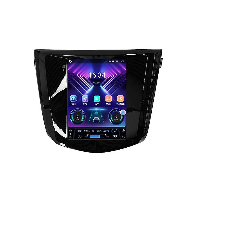 For Tesla style Carplay android auto For NISSAN X-TRAIL Qashqai 2014-2021 Car Radio Multimedia