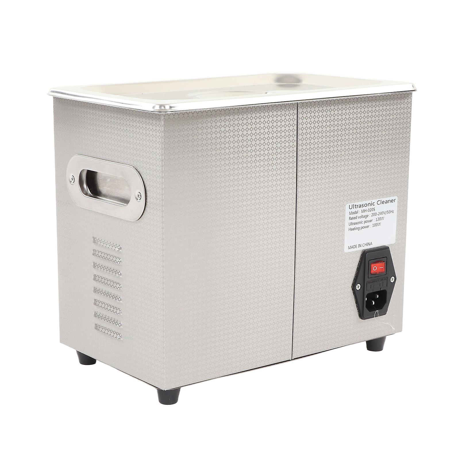 Ultrasonic Cleaner 40kHz 3200mL Heating Timer EU Plug 200-240V