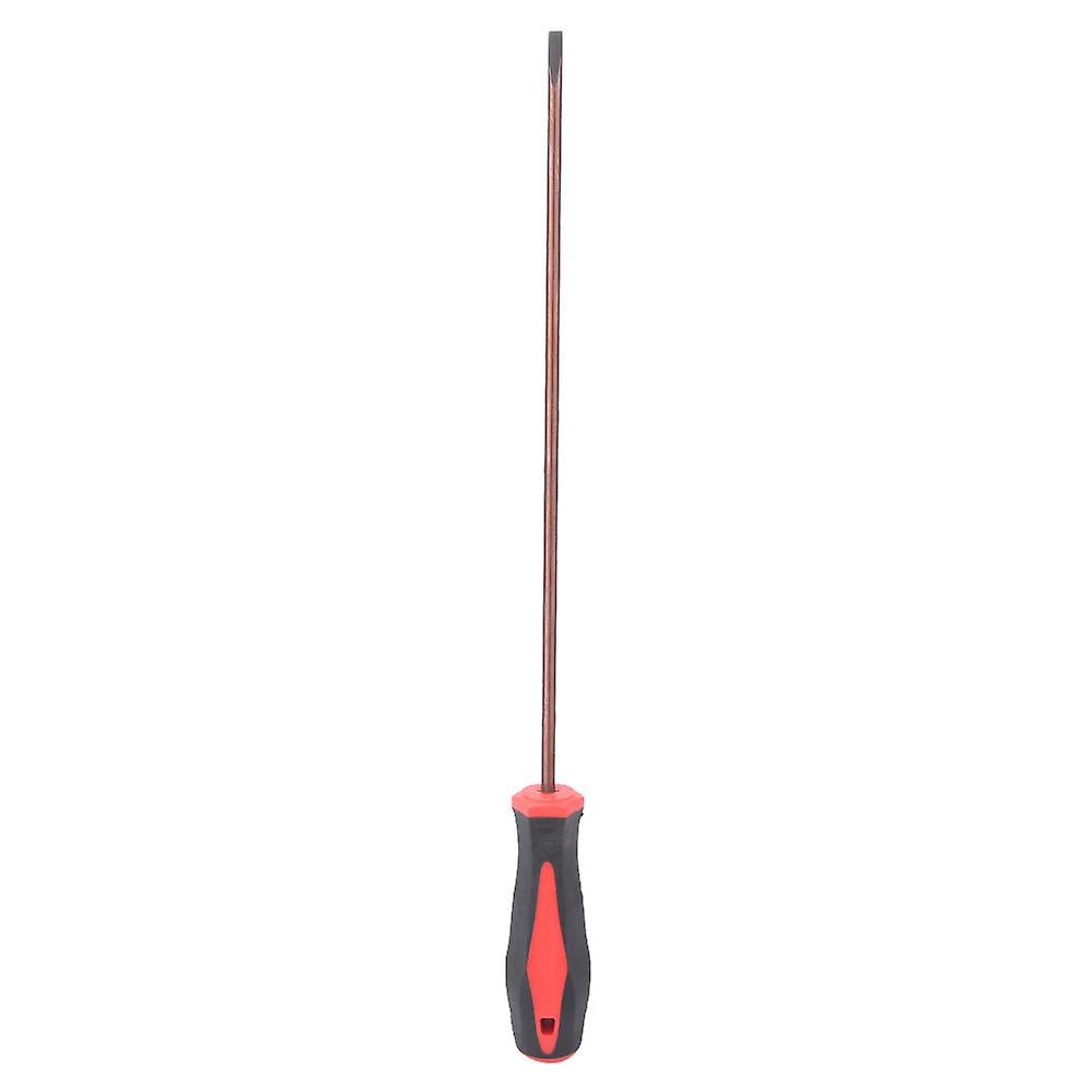Electrician's steel screwdriver Practical, insulated