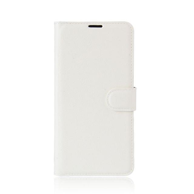 Removable Folio Leather Shell Case for Redmi 3X - White